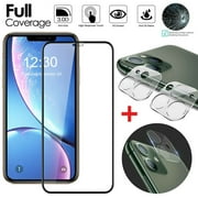 Njjex for iPhone 12, iPhone 12 Pro, iPhone 12 Pro Max, iPhone 12 Mini Camera Lens Protector & Tempered Glass Screen Protector Anti-Scratch Fingerprint