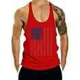 thumbnail image 1 of Njoeus Basic Tops Men's Tee-Shirts Men's American Flag Workout T-Shirt Summer Casual Sports Tees Star And Striped Vests Sleeveless Cotton Tank Tops for Men Short Sleeve Shirts for Men, 1 of 6