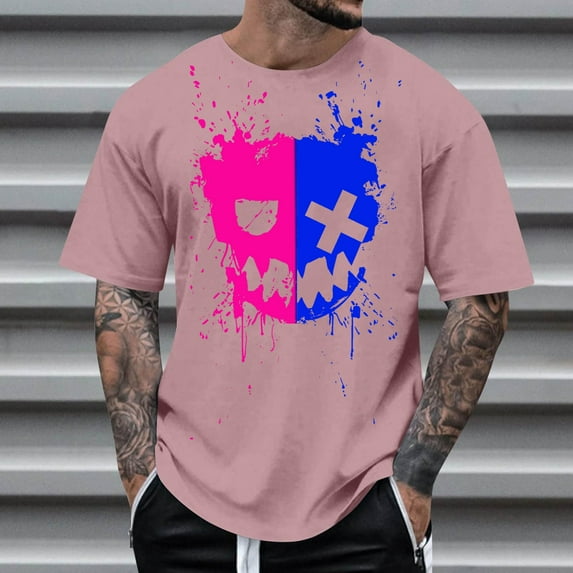 Njoeus Black T Shirts For Men Funny Shirts Men'S Graphic T-Shirts Mens T Shirt Funny Graphic Novelty Tees For Guys Big & Tall Casual Short Sleeve Summer T-Shirt S-5Xl Athletic Tee Shirt For Men Summer