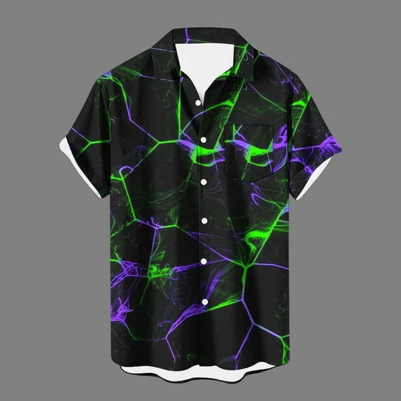 Njoeus Black Tees for Men T Shirts for Man Mens Front Pocket Hawaiian Shirts Casual Novelty Print Shirts Men Summer Tops Short Sleeve Button Up Party Beach Shirts M-3Xl Mens Muscle Tank Tops