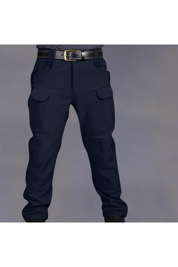 Cargo Pants Work Pants For Men Hikin Pants For Men Pants Patch Stretch Denim Straight Leg With Pockets On Clearances（Big & Tall Size）