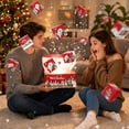 thumbnail image 1 of Njoeus Christmas Jumping Box, Surprise Pop Up Gift Box, Bouncing Red Envelope 2026, Brings Fun Folding Surprise for Birthday and Christmas Gift Giving in Style B, 1 of 6
