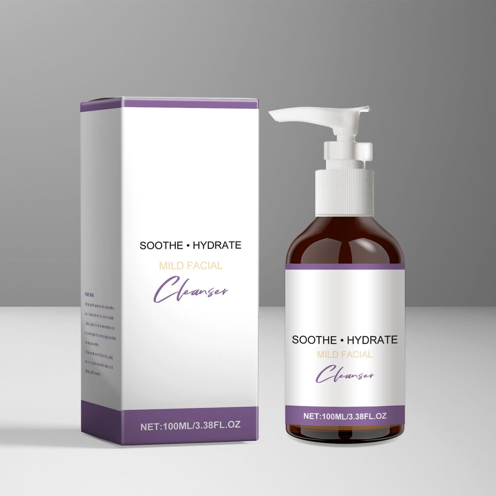 Njoeus Classic Clean Cleansing Cream, Gentle Facial Cleanser, Soothing ...