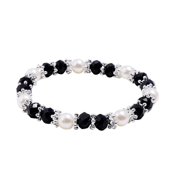 Njoeus Exquisite Crystal Bracelet Sweet Wristband And Small Refreshing Accessory From Plain Wrist to Sparkling Glam One Bracelet Adds a Touch of Elegance