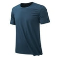 thumbnail image 1 of Njoeus Golf Shirts for Men, Compression Shirt Men Big & Tall Shirts for Mens Summer Solid Basic Tee Shirts Crew Neck Mens Shirts Casual Loose Short Sleeve T-Shirt Golf T Shirts for Men On Clearance, 1 of 7