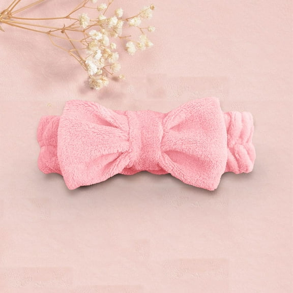 Njoeus Hair Band Headband to Wash Face for Women Makeup Spa Headband, Soft Bowtie Shower Headbands for Women and Girls
