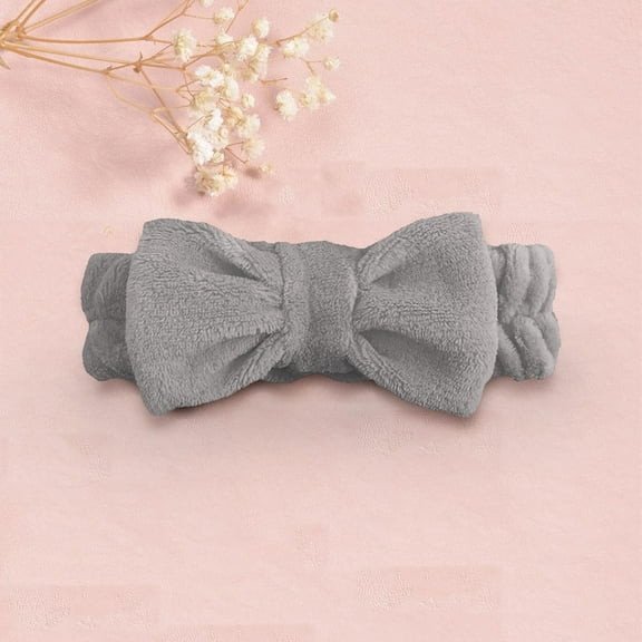 Njoeus Hair Band Headband to Wash Face for Women Makeup Spa Headband, Soft Bowtie Shower Headbands for Women and Girls