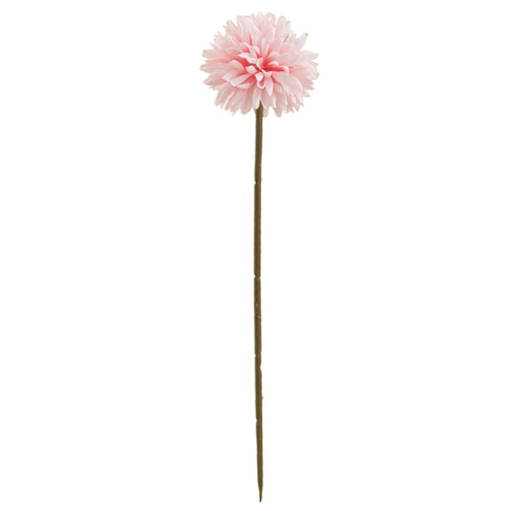 Njoeus Home Decoration with Artificial Chrysanthemum and Single Artificial Flower Ball Chrysanthemum From Empty Vase to Round Chrysanthemum One Stem Adds Whimsy