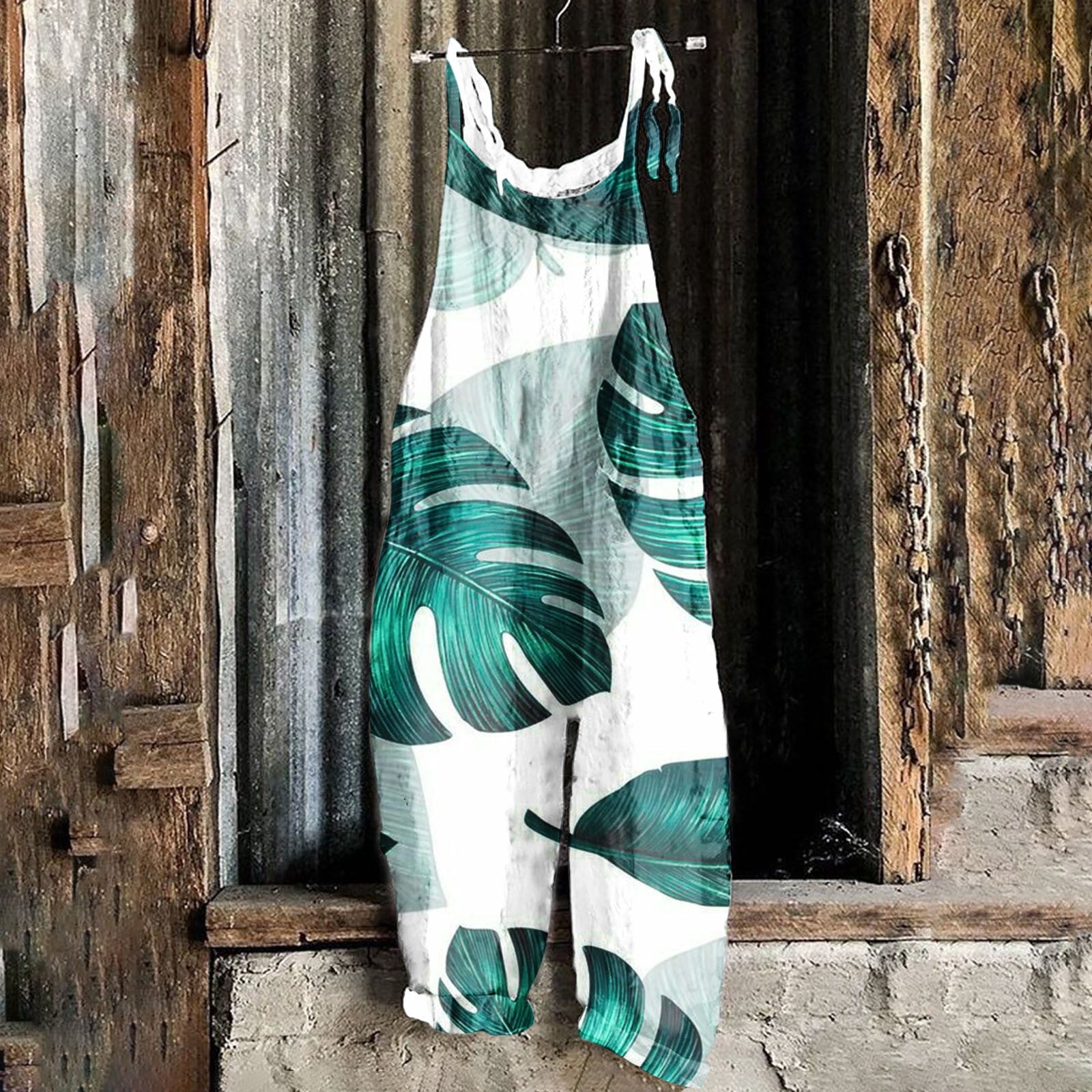 Summer Beach Wide Leg Pants Jumpsuit Romper