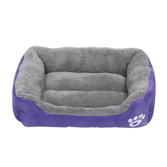 Njoeus Medium Pet Bed with Waterproof Oxford Fabric & Non-Slip Bottom, Solid