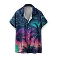 thumbnail image 1 of Njoeus Men's Athletic Shirts & Tees Sports Shirts for Men Mens Casual Short Sleeve Button Up Shirts Regular Fitted Hawaiian Summer Shirts for Men Big & Tall M-5Xl Summer Tops for Teens, 1 of 5