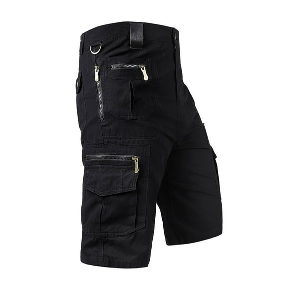 Njoeus Men's Cargo Casual Hiking Shorts Big Mens Shorts Zip-Pockets Tacticals Military Short Fashion Outdoor Work Shorts for Men S-4XL