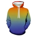 thumbnail image 1 of Njoeus Men's Color Block Pullover Hoodies Sports Soft Hooded Sweatshirts with Pocket S-4XL, 1 of 4