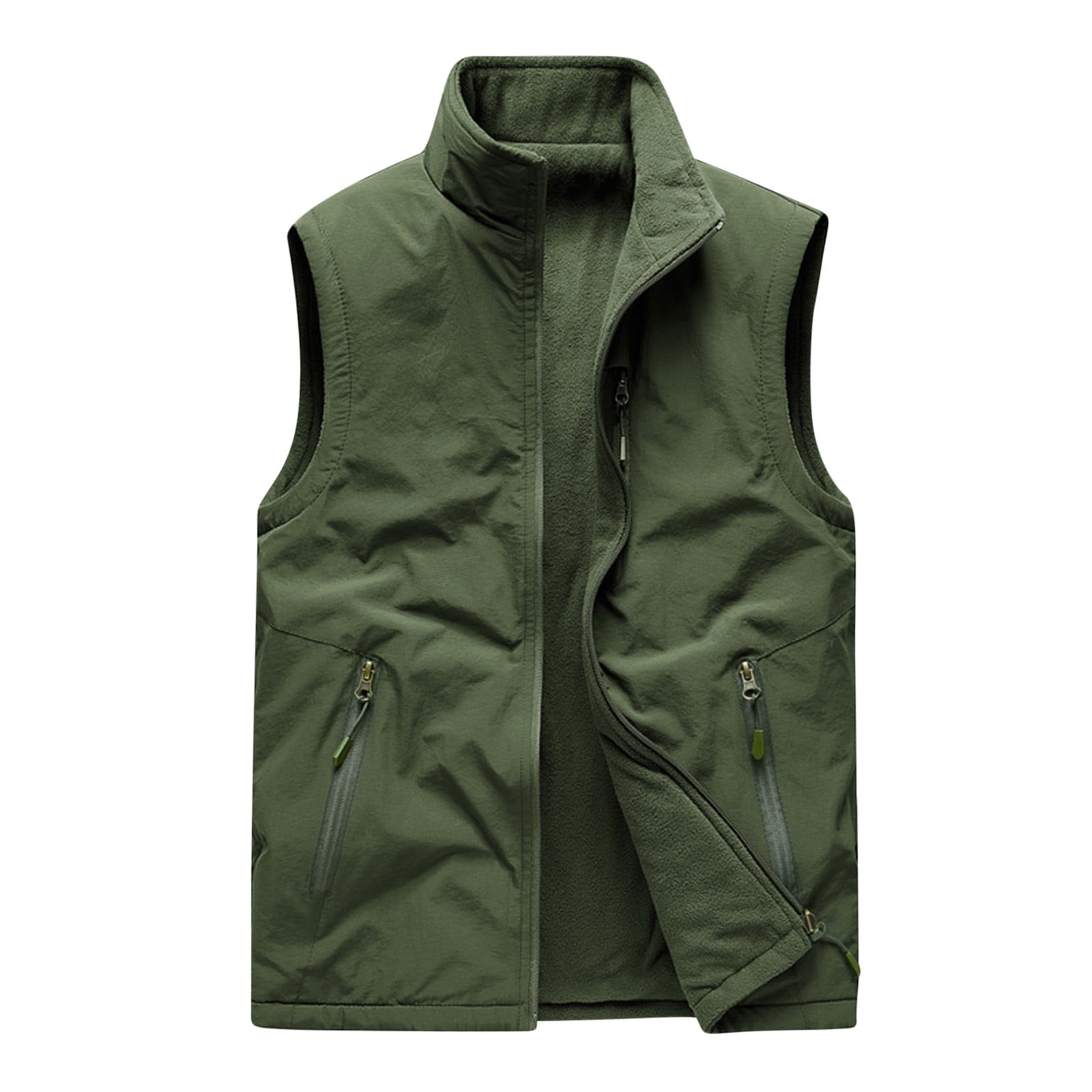 Njoeus Men's Lightweight Softshell Vests, Mens Outerwear Windproof ...