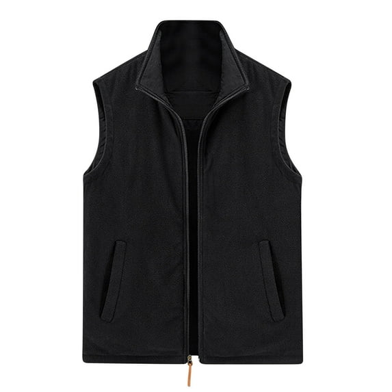 Njoeus Men's Lightweight Sports Running Vests Outerwear, Mens Thin Fleeces Lined Mountain Vests for Men Outdoor Sleeveless Jacket Vests M-5XL Big & Tall