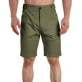 thumbnail image 1 of Njoeus Men's Shorts Mens Cargo Shorts Casual Solid Color Cotton Elastic Pocket Mens Shorts Athletic On Clearances, 1 of 5