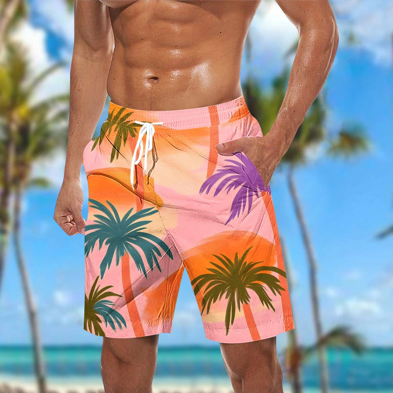 RE-PURPOSE / リパーパス】 huge beach shorts Swim Trunks Shorts