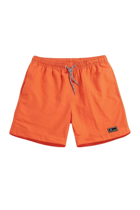 Men's Swim Trunks Quick-Dry Beach Short Sports Shorts, Men Casual Lightweight Breathable Shorts Bathing Suit with Elastic Waist Pocket Drawstring M-5XL (Available in Big & Tall Size)