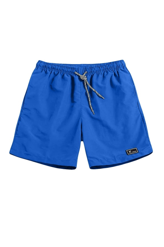 Men's Swim Trunks Quick-Dry Beach Short Sports Shorts, Men Casual Lightweight Breathable Shorts Bathing Suit with Elastic Waist Pocket Drawstring M-5XL (Available in Big & Tall Size)