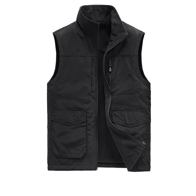 Big & tall fleece vests best sale