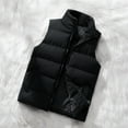 thumbnail image 1 of Njoeus Men's Winter Puffer Vests Casual Outdoor Warm Work Sports Padded Vests Stand Collar Sleeveless Jacket Coat Pockets M-6XL（Available in Big & Tall), 1 of 6