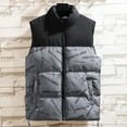 thumbnail image 1 of Njoeus Men's Women's Winter Warm Outdoor Padded Puffer Vests Unisex Comfy Lightweight Down Vests Sleeveless Jacket with Pockets（Available in Big & Tall) Gray M, 1 of 6