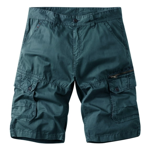 Njoeus Mens Classic Relaxed Fitted Cargo Short, Men Casual Multi Pockets Outdoor Work Cargo Shorts with No Belt S-5XL (Available in Big & Tall Sizes)