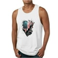 thumbnail image 1 of Njoeus Mens T-Shirts Undershirts For Men Pack Mens Funny Tank Tops Cool Graphic Tee Sleeveless Summer Sports Gym Workout T-Shirt Mens Big & Tall Shirts Tanks M-6Xl Work Shirts For Men On Clearance, 1 of 3