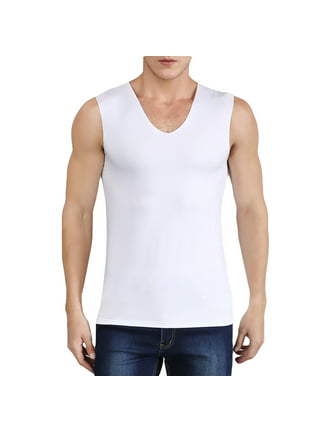 CBGELRT Casual Sport Gym T-Shirts Men's Ice Silk Vest Fitness Wide