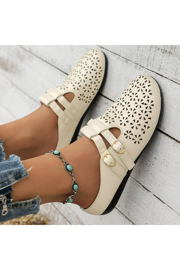 Mules for Women Summer Sandals Slip on Casual womens Shoes Comfortable Closed Toe Dress Wedge Mule