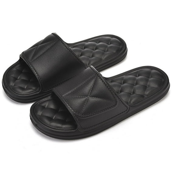Njoeus Shower Sandals Slippers with Drainage Holes Quick Drying Bathroom Slippers Gym Slippers Soft Sole Open Toe House Slippers for Men and Women