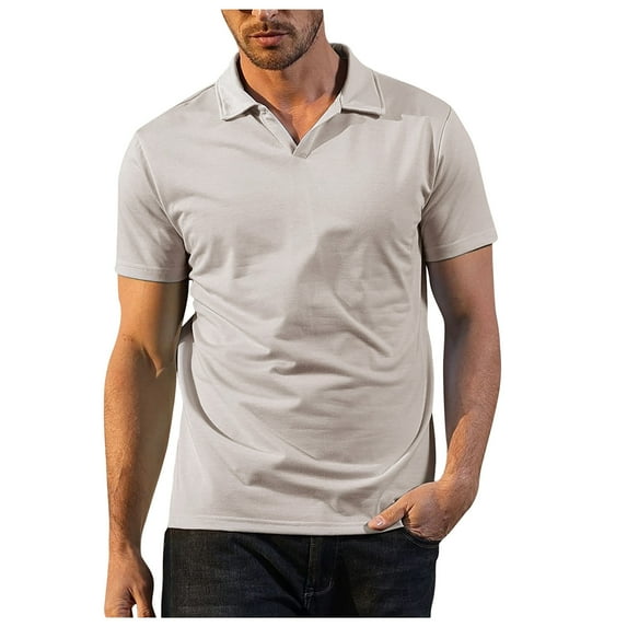 Njoeus T Shirts Men Big & Tall Tops Shirts for Men, Men's Short Sleeve Golfs T-Shirt Casual Sports Golfs Shirt Blouses M-3Xl Men's Tank Tops