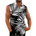 thumbnail image 1 of Njoeus Tshirts Shirts For Men Mens Tank Tops Summer Men'S Funny Hawaiian Shirts Casual Beach Button Up Shirt Summer Plus Size Tops Mens Big&Tall Sleeveless Shirt S-5Xl Boys Shirts Summer Savings, 1 of 4