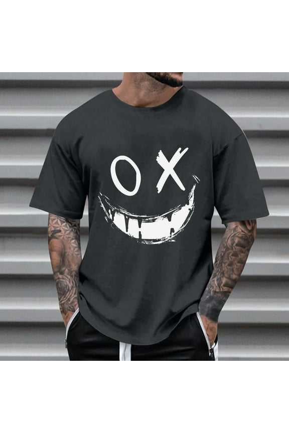 Tshirts Shirts For Men T Shirts For Man Graphic Tee Mens Shirt, Short Sleeve Novelty Graphic Shirts For Men, Teens, Funny Printed T Shirts S-5Xl （Available In Big & Tall) Men'S T-Shirts Summer