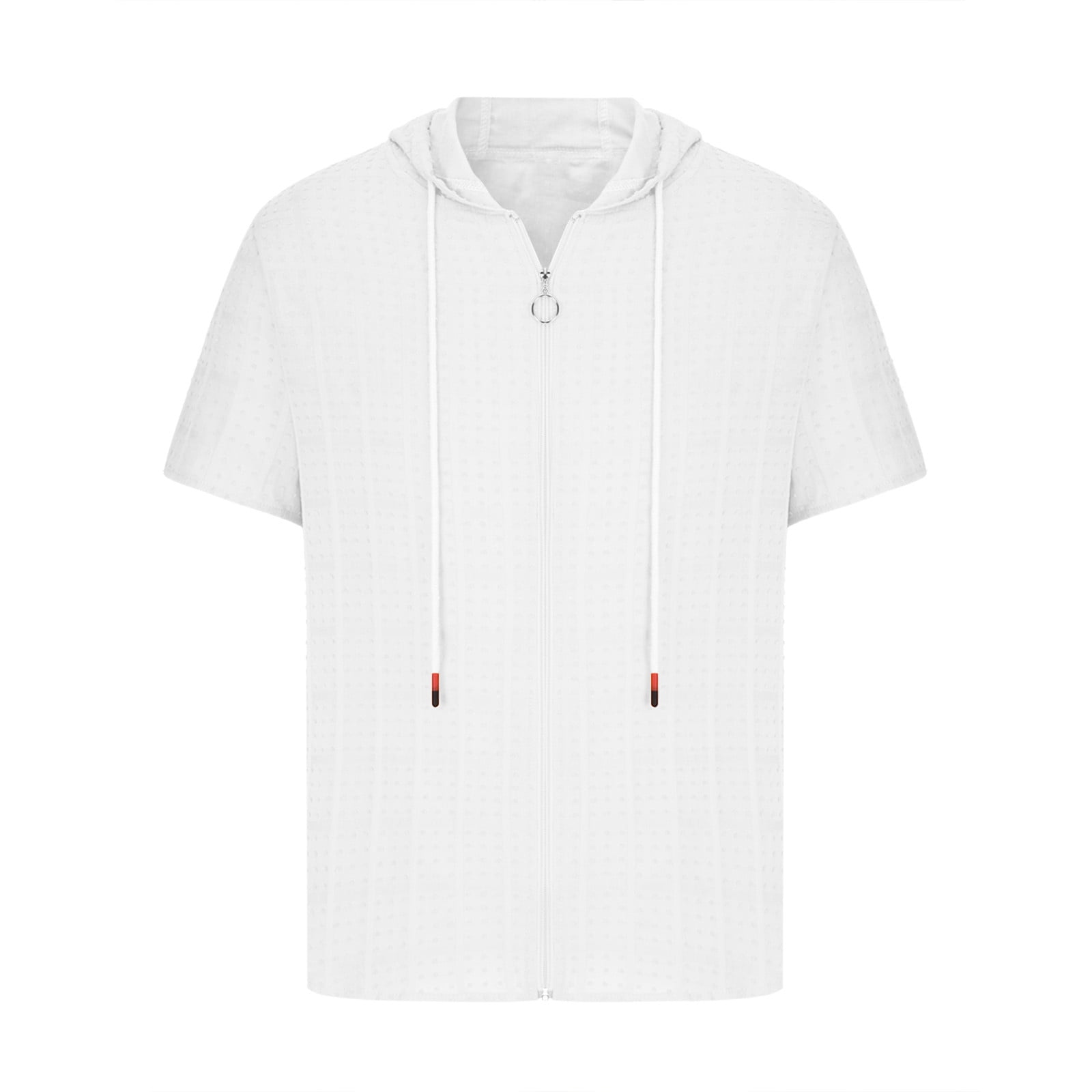 Njoeus White Blouse Men's Tee-Shirts Men's Casual Hoodies Shirts Short ...