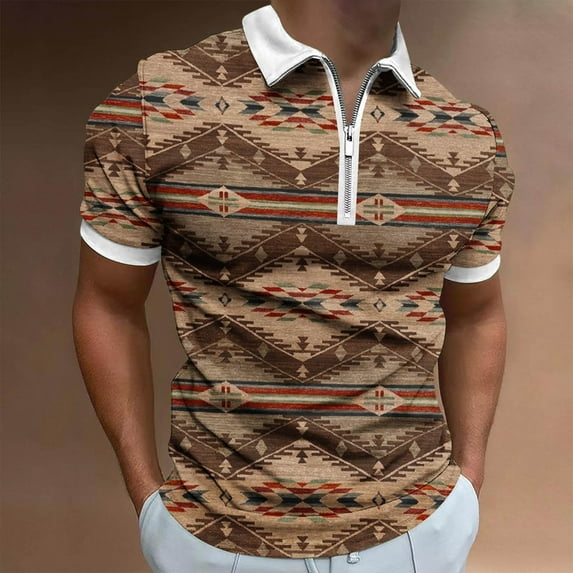 Njoeus White T Shirts for Men Mens Tops Men's Golfs Shirt Casual Short Sleeve Athletic T-Shirt 1/4 Zip Sports Shirts Vintage Graphic Tees Slim Fitted Blouse Mens White Tee Shirts