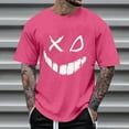 thumbnail image 1 of Njoeus White T Shirts For Men Mens Undershirts Graphic Tee Mens Shirt, Short Sleeve Novelty Graphic Shirts For Men, Teens, Funny Printed T Shirts S-5Xl （Available In Big & Tall) Men Tops Casual Summer, 1 of 4