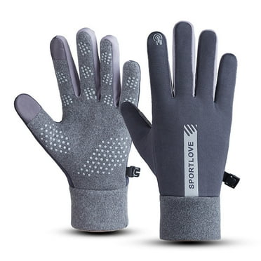 Njoeus Winter Warm Gloves, Windproof Thermal Touchscreen Gloves for Men Women for Ski Cycling Running Outdoor Activities