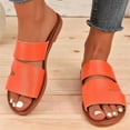 thumbnail image 1 of Njoeus Women Flat Sandals Wide Width Sandals Summer Open Toe Sandals Comfortable Walking Sandals, 1 of 6