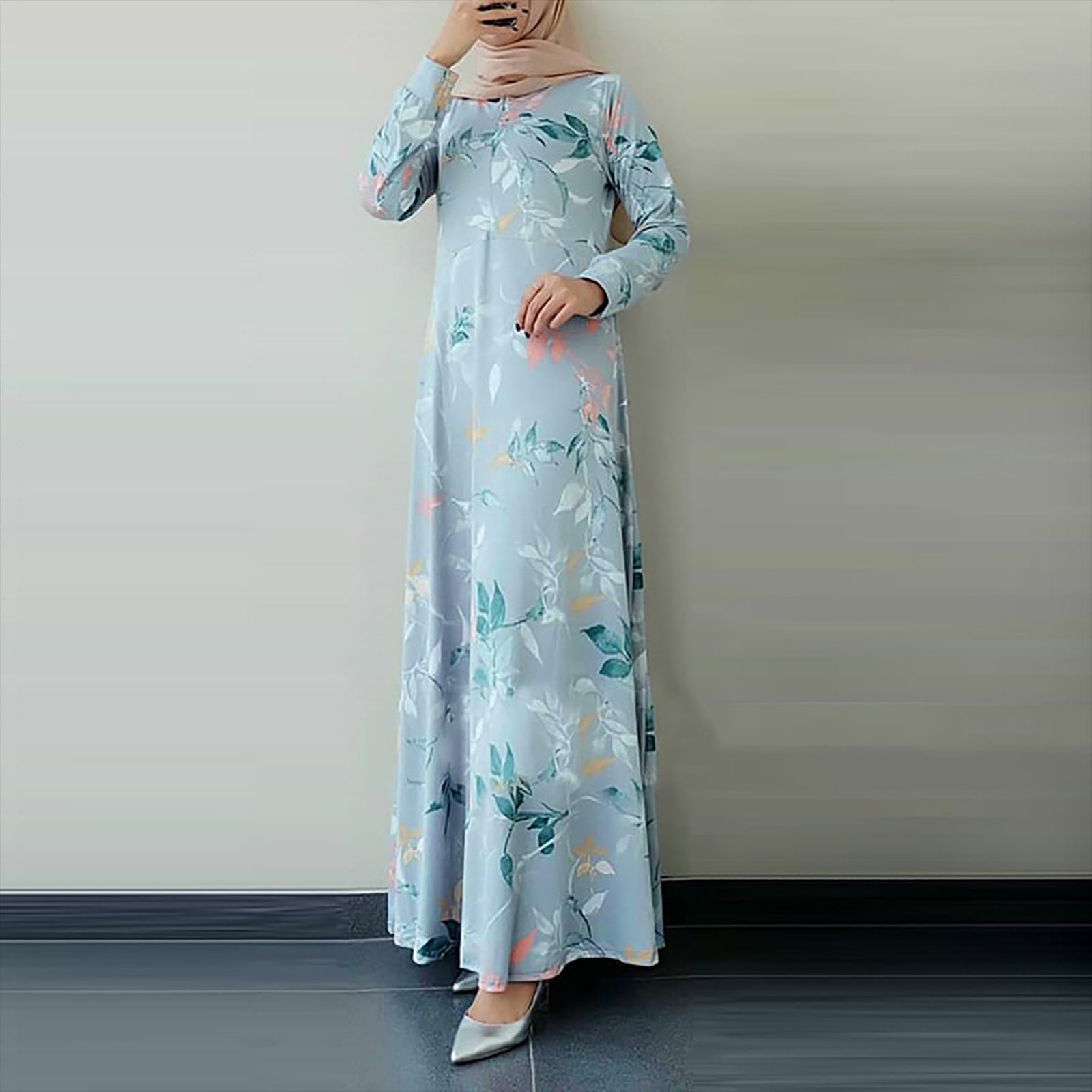 ombre long sleeve dress Long Sleeve Slash Neck Mesh Maxi Dress, Green Ombre – Jolie Moi Retail
