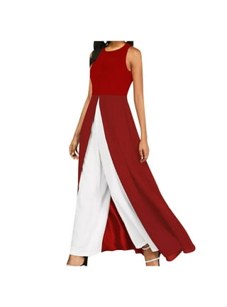 One Shoulder Jumpsuits for Women Dressy Casual Sequin Tube Sparkly  Patchwork Belted Elegant Romper Long Pants