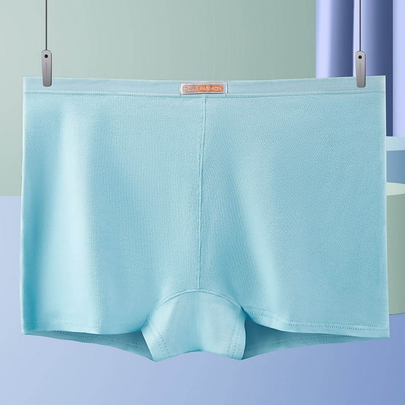 Njoeus Women's Plain Plus Size Cotton Underwear High Waisted Underwear for Women Comfy Tummy Briefs Control Butt Lifter Soft Cotton Women Boy Shorts Ladies Panties L-3XL