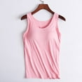 thumbnail image 1 of Njoeus Womens Tank Tops Built-in Bra Padded Camisole Basic Workout Yoga Workout Top Undershirt S-4XL（Available in Plus Size), 1 of 4