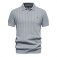 thumbnail image 1 of Njoeus Work Shirts For Men Tshirts Shirts For Men Men'S Short Sleeve Knit Button Golf Shirts Casual Pullover Golf Shirt Business Work Tops Mens T-Shirts Graphic Tees Summer Savings, 1 of 9