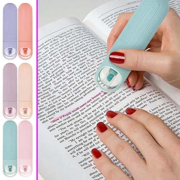 Njoeus stud-ents Mark Key Points in Class with Soft-tipped Eye-protecting Highlighters One Set of Six Soft-Tip Highlighters Helps You Ace Exams by Making Key Points