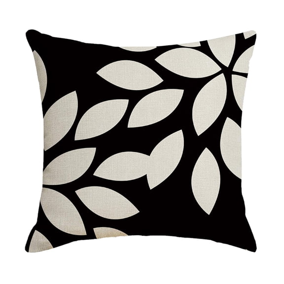 Njshnmn Black White Waterproof Hugging Pillow Household Design Pattern Sand Pillow
