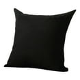 thumbnail image 1 of Njshnmn Square Outdoor Polyester Throw Pillow Covers 16x16 Pattern for Chair, Bench, Black, 1 of 3
