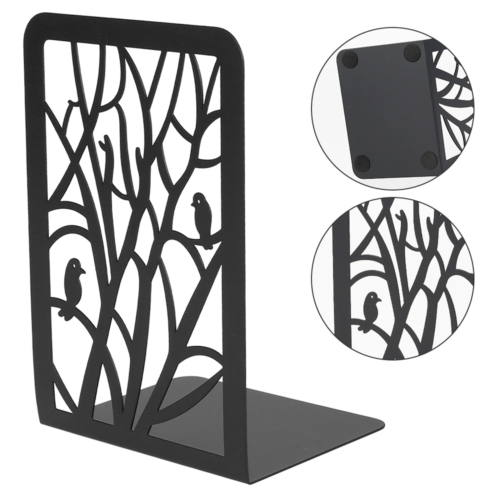 Njspdjh Bulk Ornament Ornament Pretty Book Ends Metal Bookends for