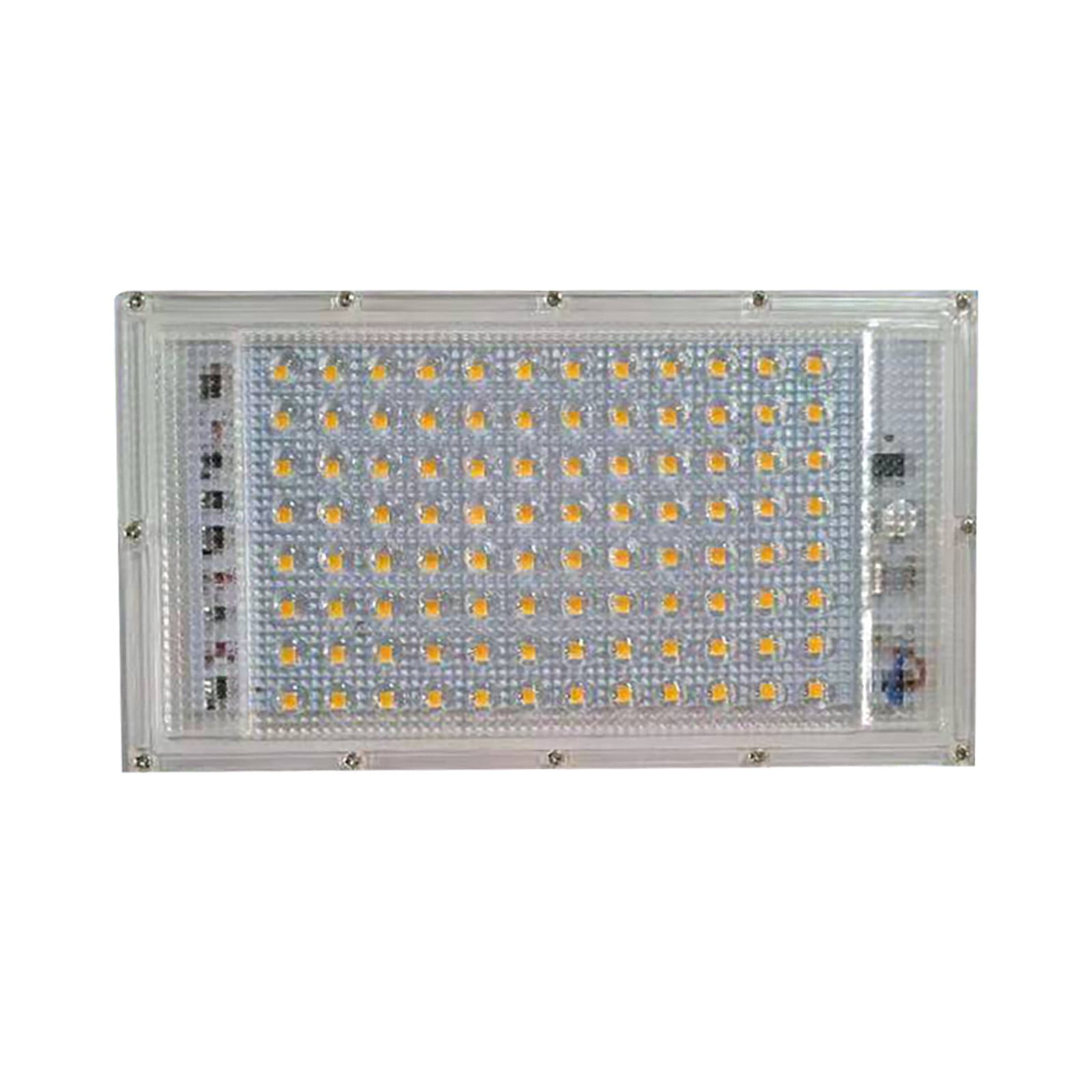 Njspdjh Led Light Strip Cold White Waterproof Outdo LED Lighting 100W Projector 6500K 8000LM IP66 LED light