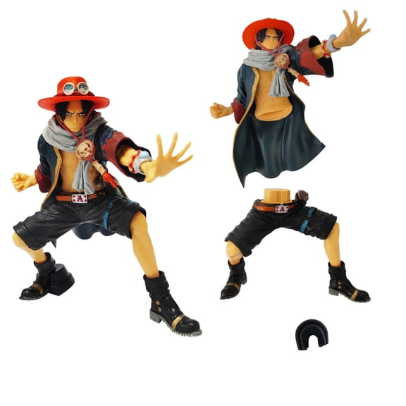 Njube 18cm Ace Figure Animation Character Collectible PVC Statue Action Figurines Decoration Exquisite Birthday Gift